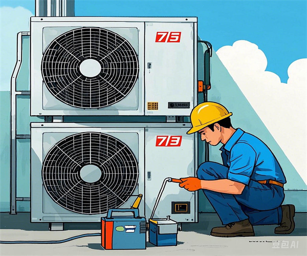 空调出现故障代码P1:电压过高或过低保护的解决办法